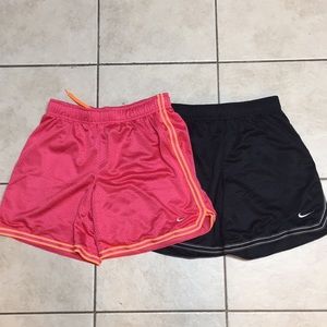 2 Girls Large Nike Dri-Fit Mesh Basketball Shorts